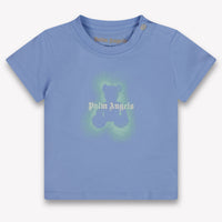 Palm Angels Baby Jungen T-Shirt In Hellblau