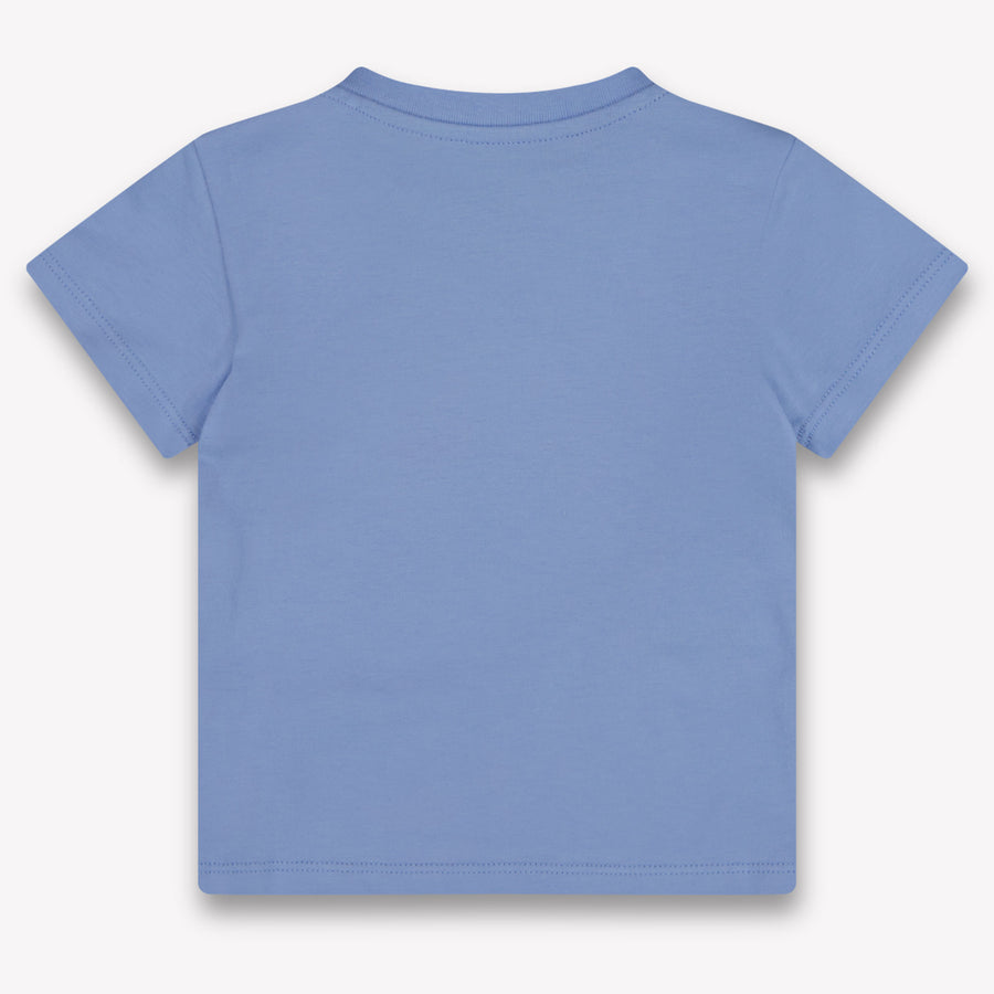 Palm Angels Baby Jungen T-Shirt In Hellblau