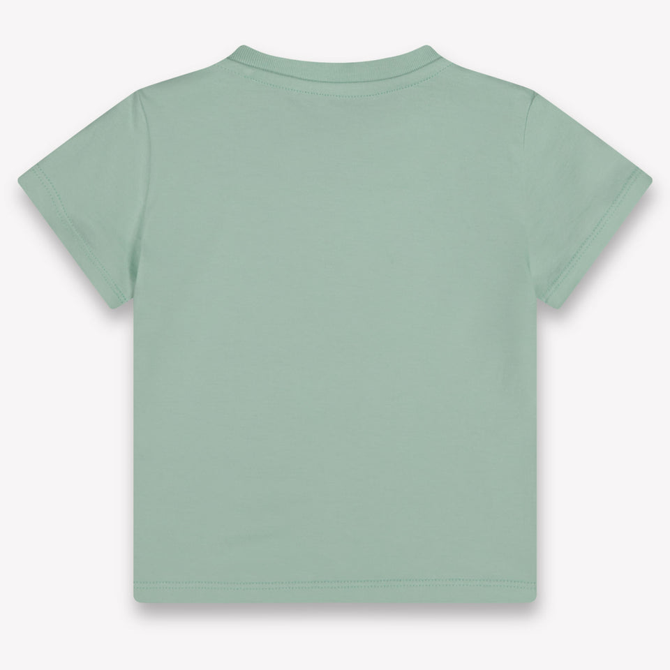 Palm Angels Baby Boys T-Shirt In Light Green