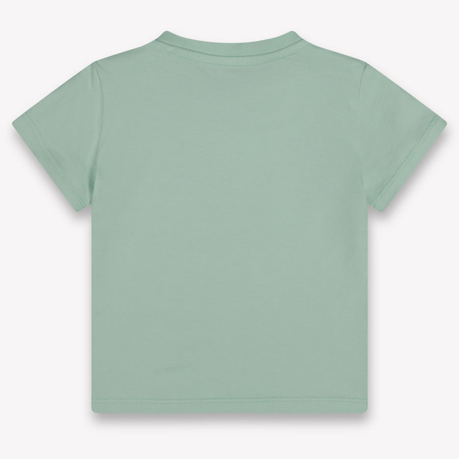 Palm Angels Bébé Garçons T-shirt dans Vert-Clair
