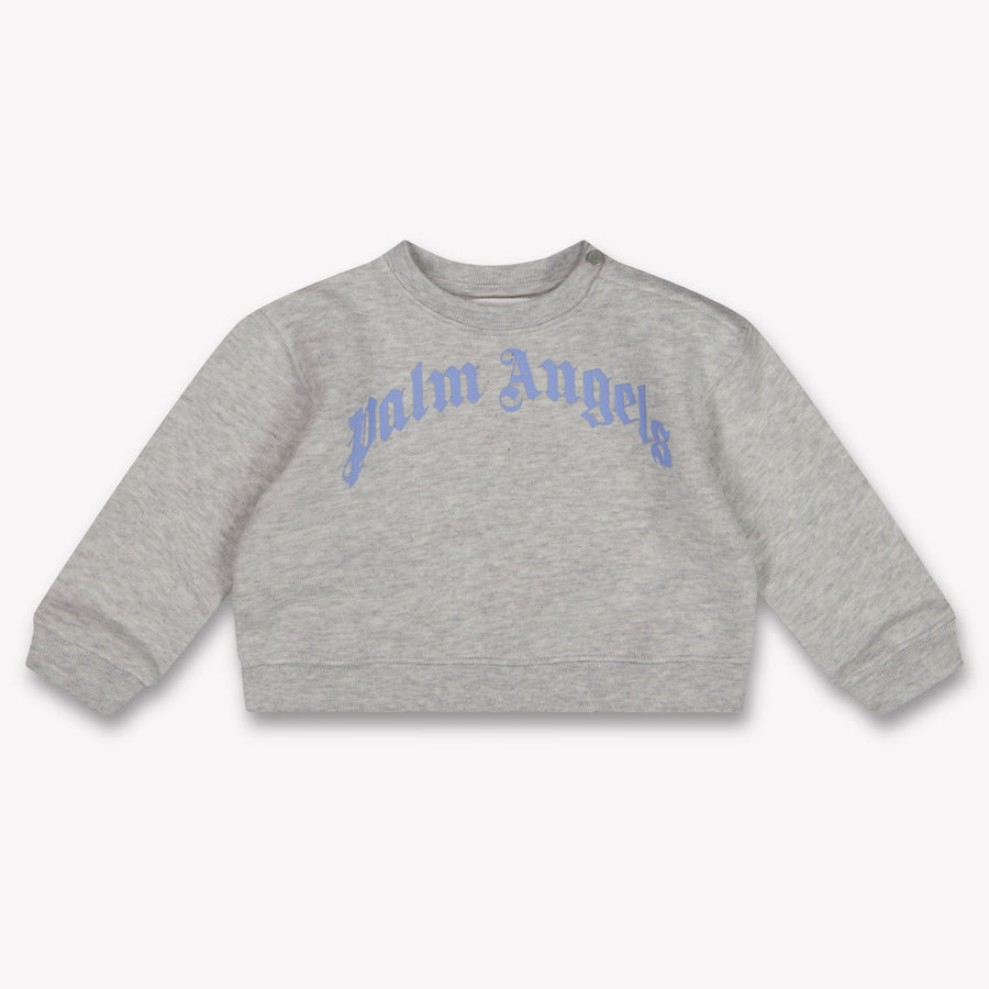 Palm Angels Baby Jungen Pullover rein Grau