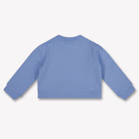 Palm Angels Baby Jungen Pullover rein Hellblau