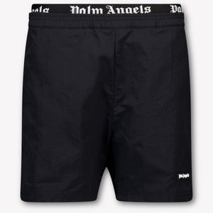 Palm Angels Kinder Jungen Bademode In Schwarz