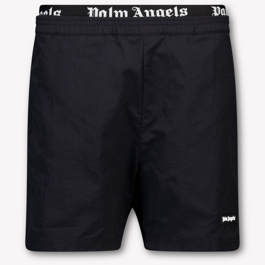 Palm Angels Kinder Jungen Bademode In Schwarz