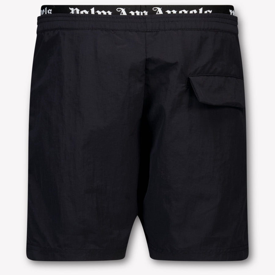Palm Angels Kinder Jungen Bademode In Schwarz