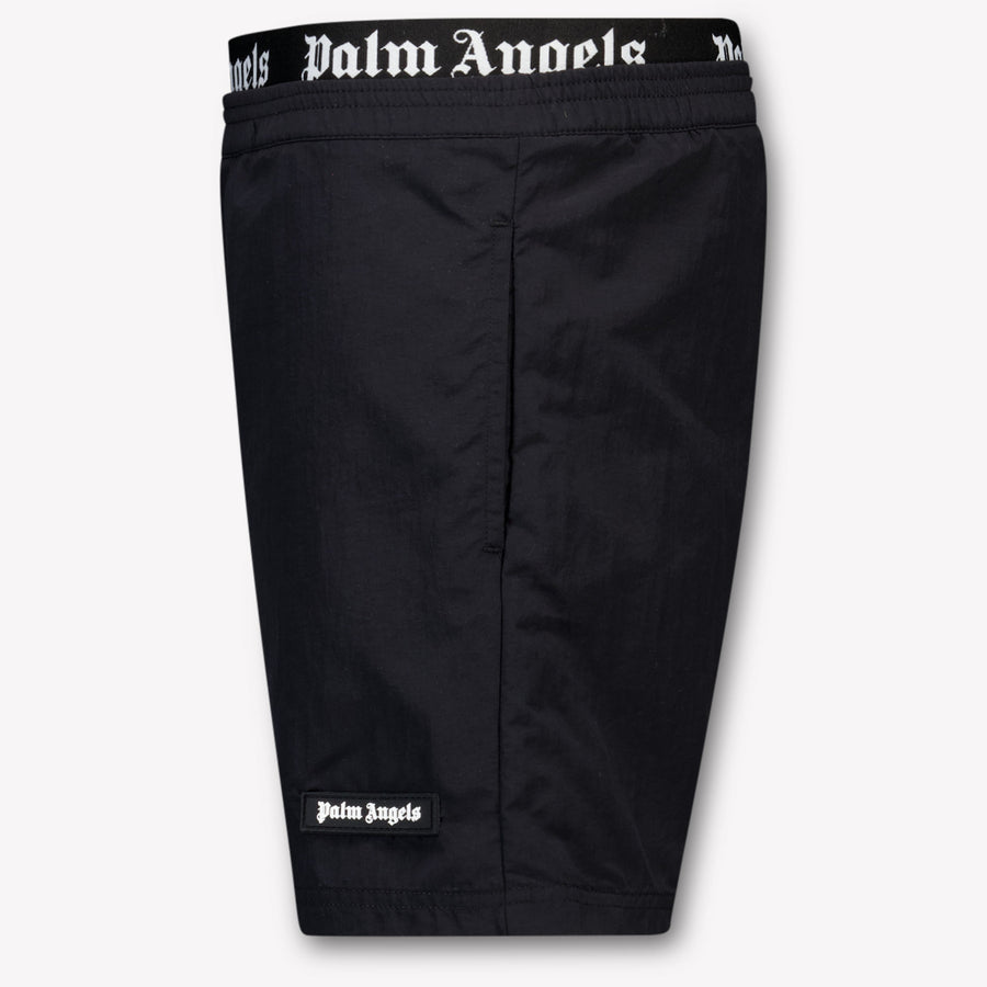 Palm Angels Kinder Jungen Bademode In Schwarz