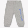 Palm Angels Baby Boys Pants In Gray