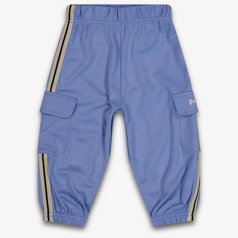 Palm Angels Baby Jungen Hose rein Hellblau
