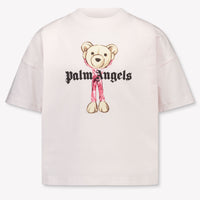 Palm Angels niños Chicas Camiseta adentro Rosa