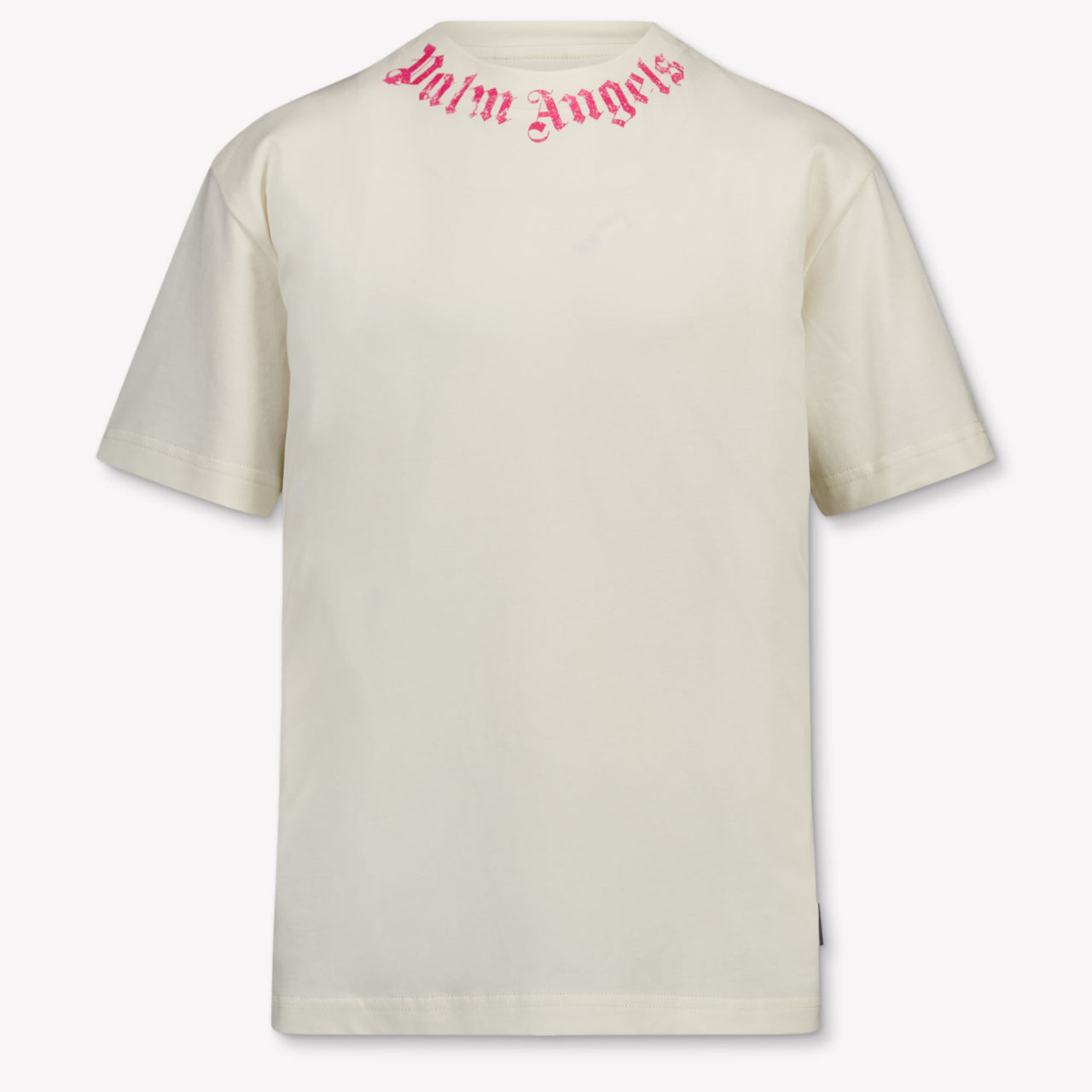 Palm Angels Kinder Mädchen T-Shirt In Grauweiß