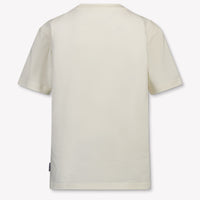 Palm Angels Kinder Mädchen T-Shirt In Grauweiß