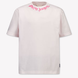 Palm Angels Kinder Mädchen T-Shirt In Rosa