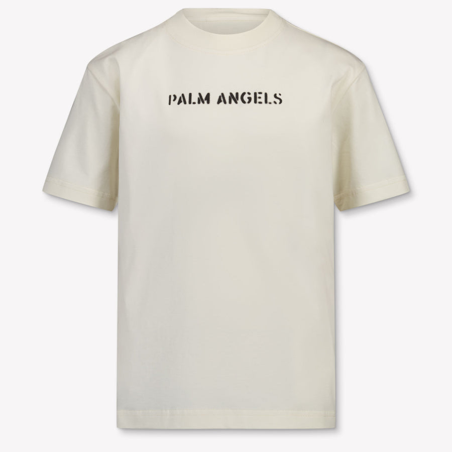 Palm Angels Bambini Ragazzi Maglietta dentro Off White