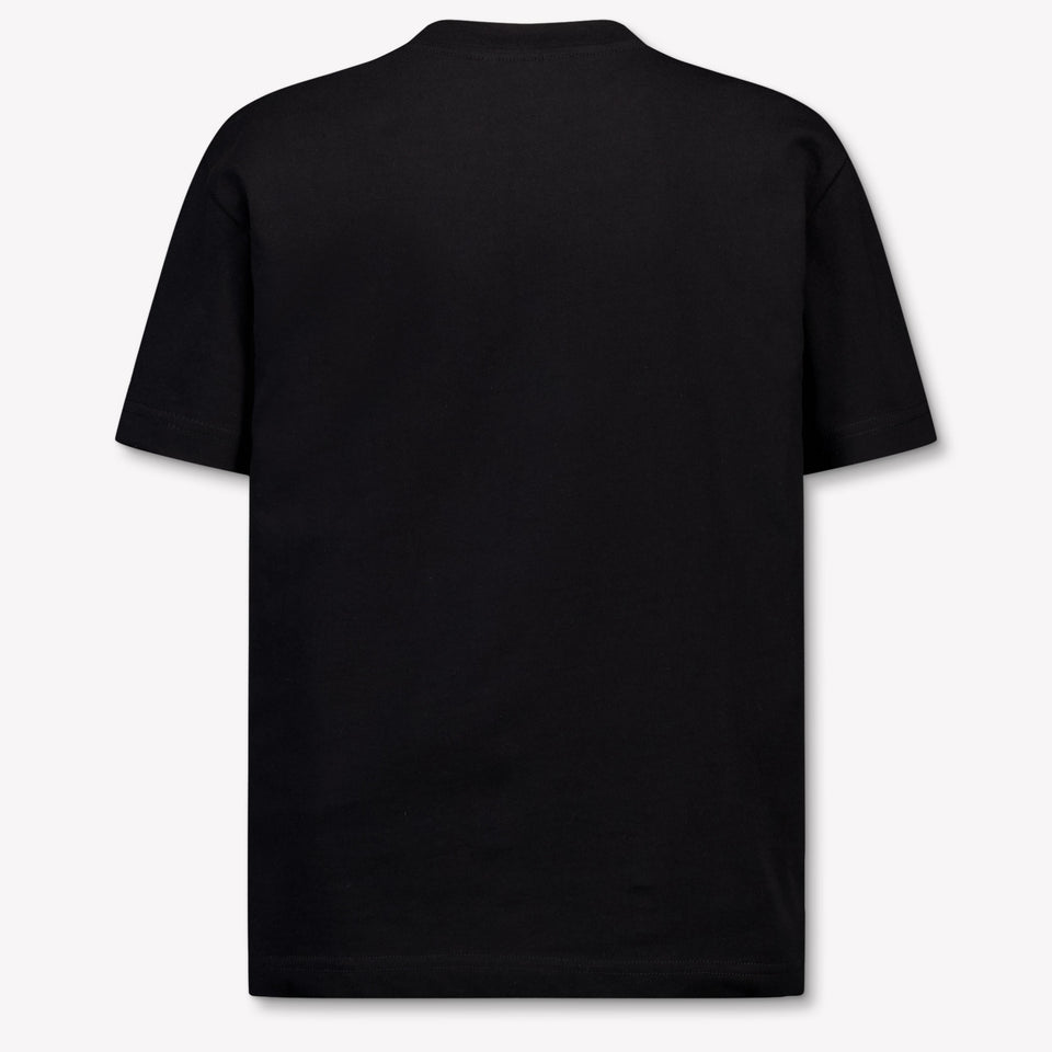 Palm Angels Kinder Jungen T-Shirt In Schwarz