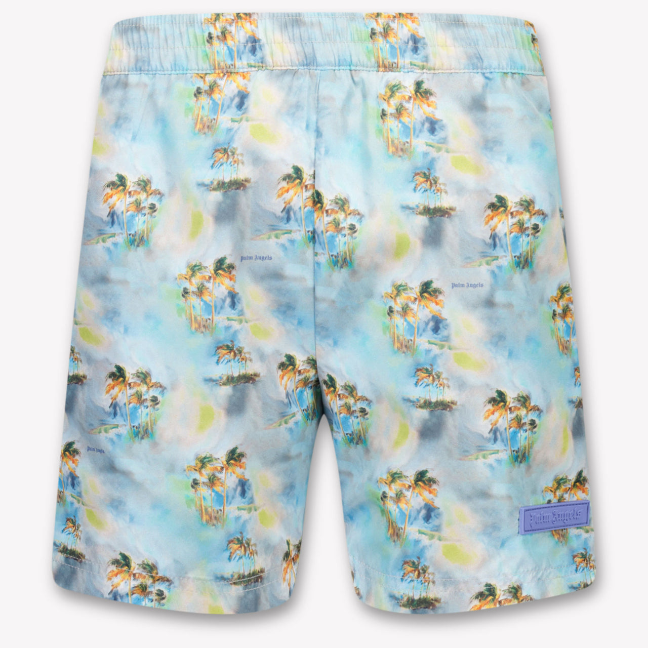Palm Angels Bambini Ragazzi Costumi da bagno dentro Azzurro