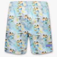 Palm Angels Bambini Ragazzi Costumi da bagno dentro Azzurro