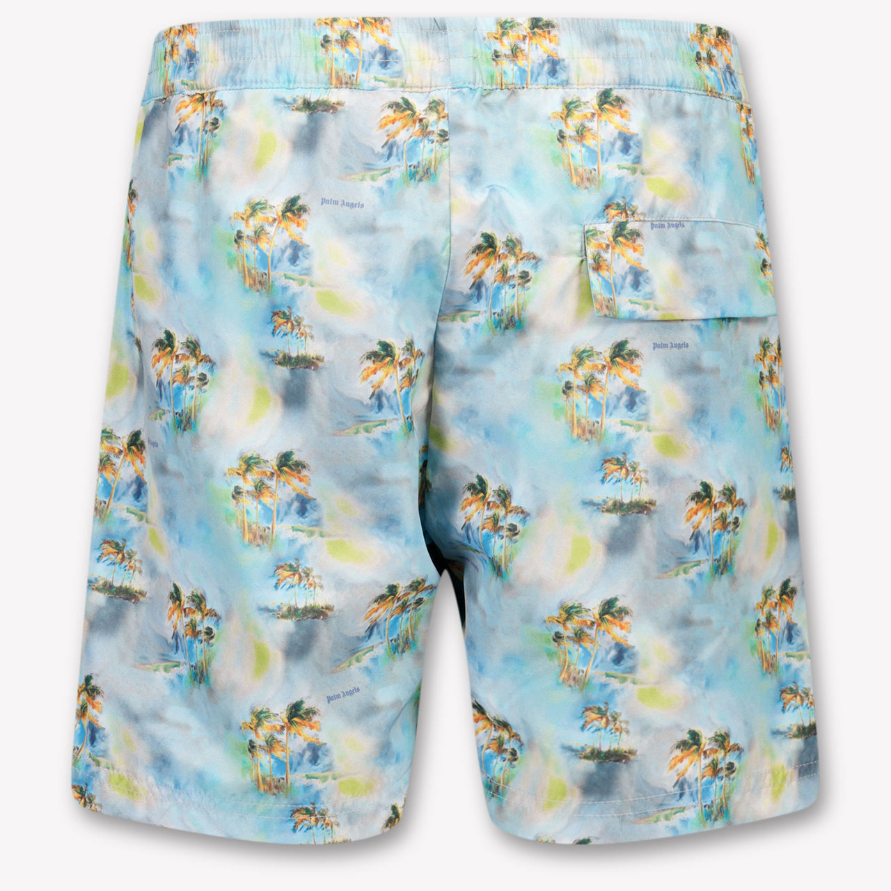 Palm Angels Bambini Ragazzi Costumi da bagno dentro Azzurro