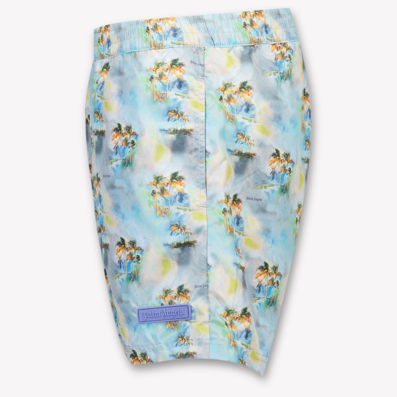 Palm Angels Bambini Ragazzi Costumi da bagno dentro Azzurro