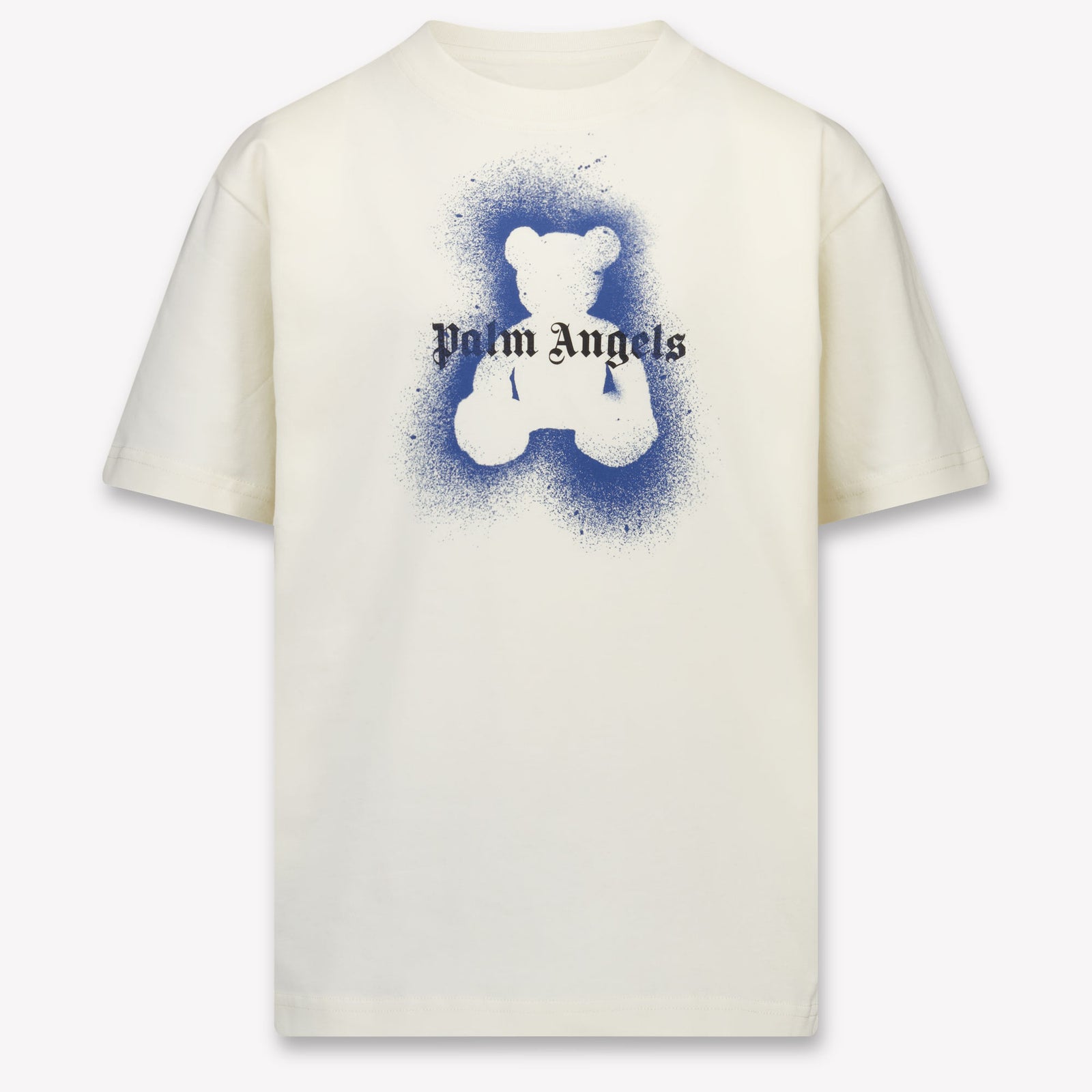 Palm Angels Kids Boys T-Shirt In OffWhite