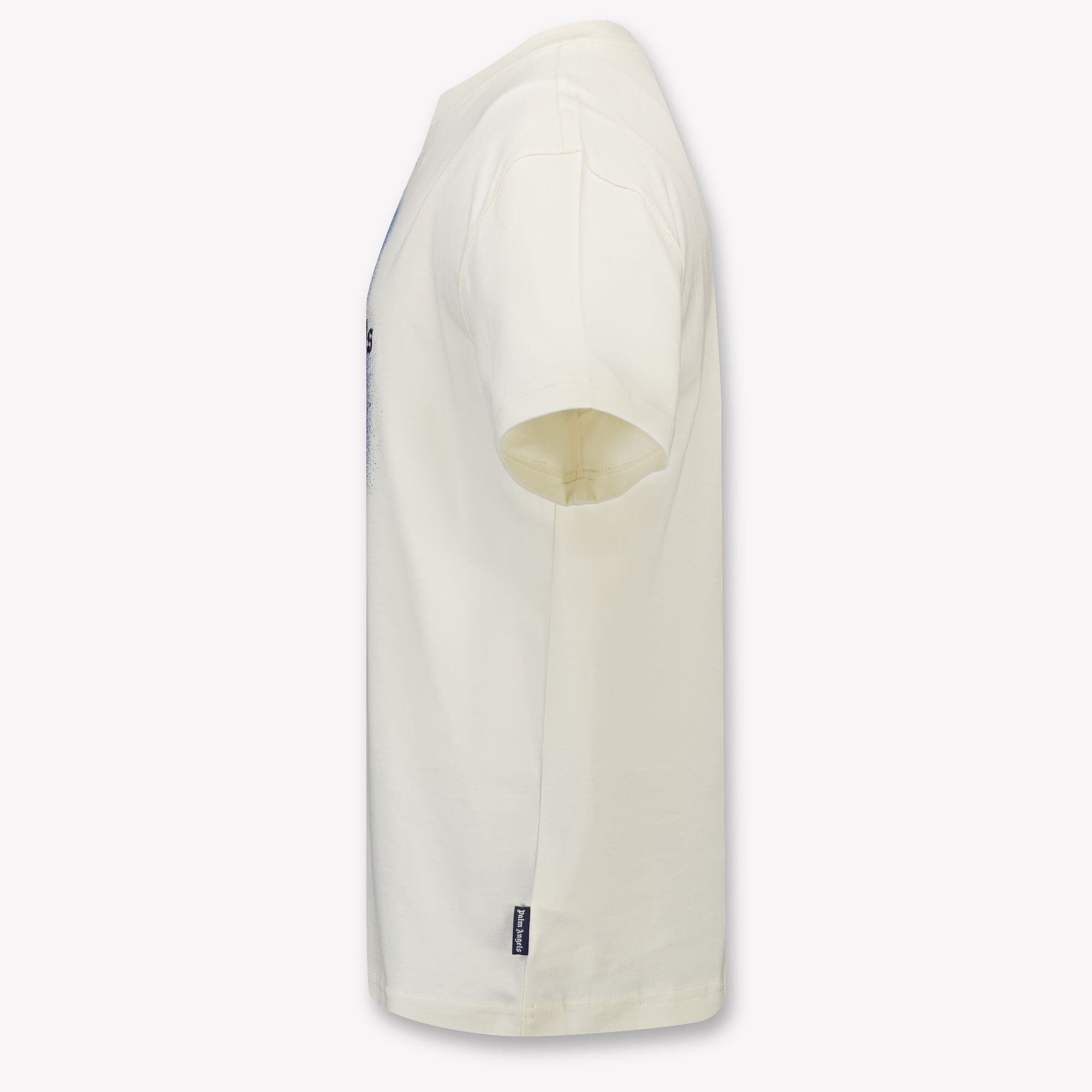 Palm Angels Kids Boys T-Shirt In OffWhite