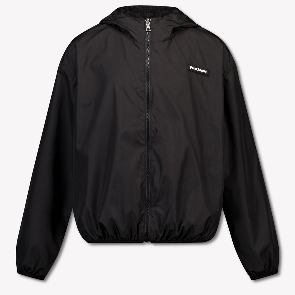 Palm Angels Kids Boys Summer jacket In Black