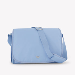 Armani Baby Unisex Wickeltasche In Hellblau