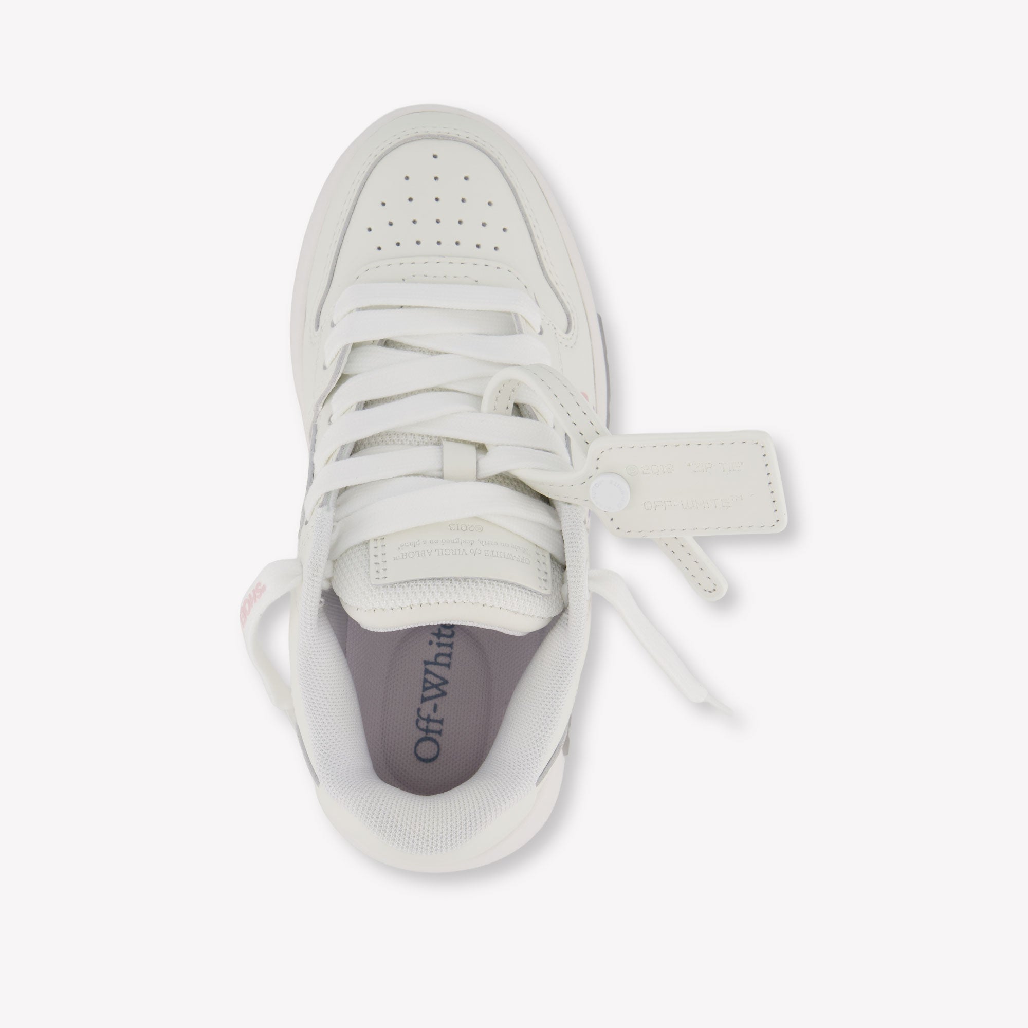 Off-White Mädchen Sneakers In Weiß