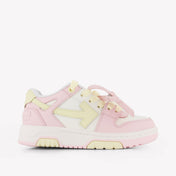 Off-White Filles Baskets dans Rose