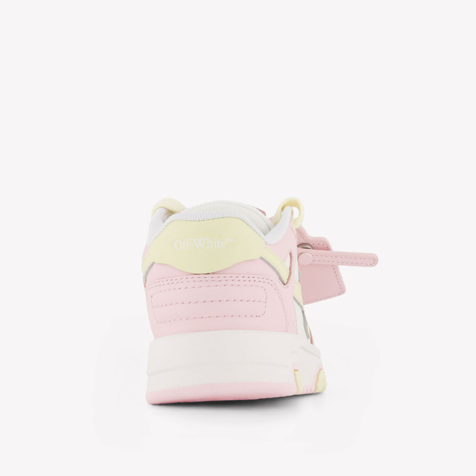 Off-White Filles Baskets dans Rose