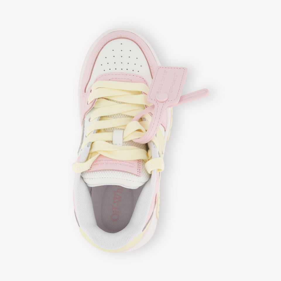 Off-White Filles Baskets dans Rose