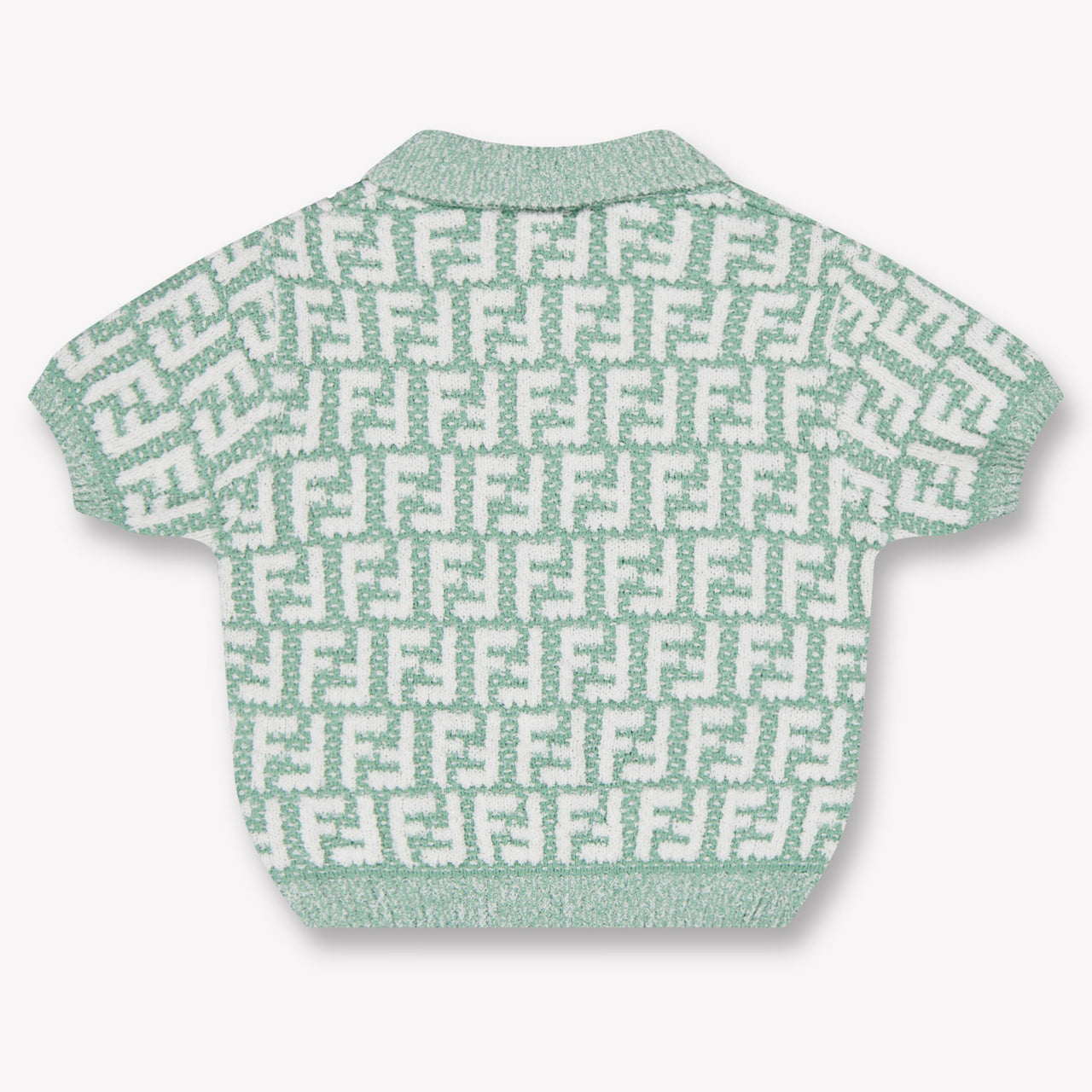 Fendi Bambino Unisex Polo In Verde Chiaro