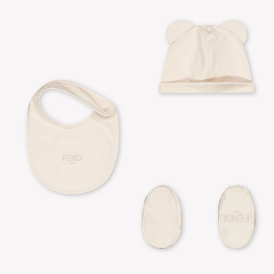 Fendi Baby Unisex Accessory in Beige