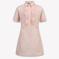 Fendi Enfants Filles Habillez-vous Rose Léger