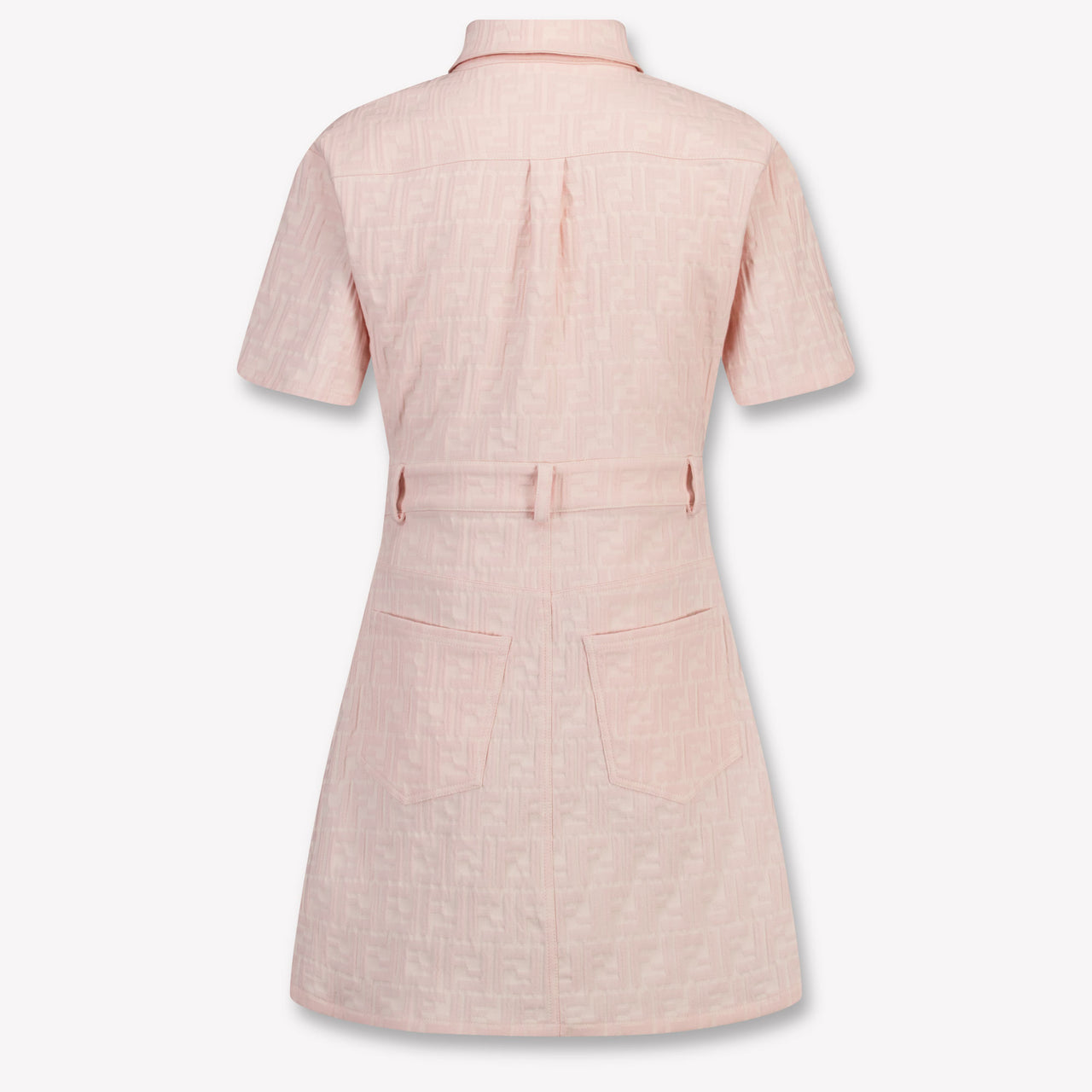 Fendi Enfants Filles Habillez-vous Rose Léger