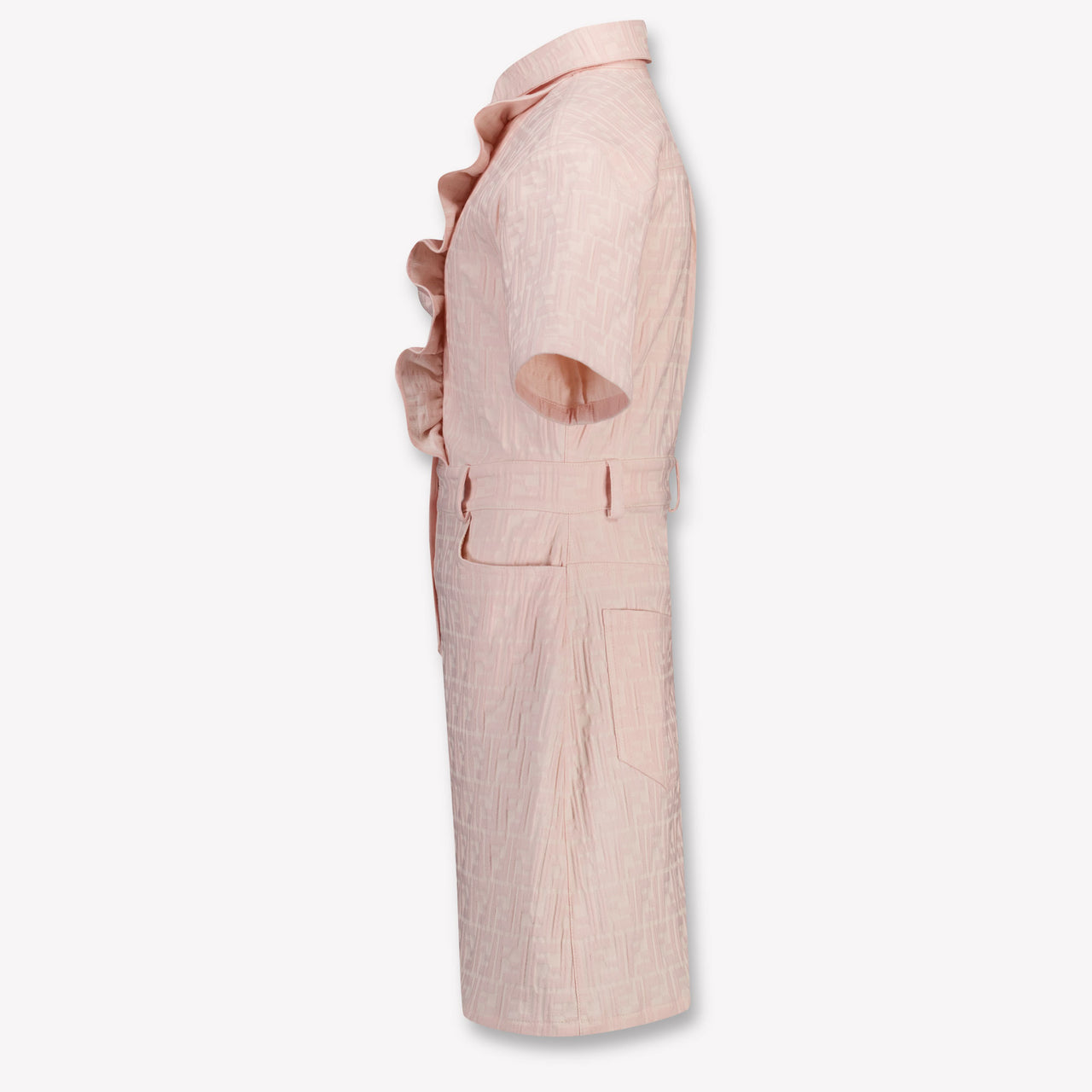 Fendi Enfants Filles Habillez-vous Rose Léger