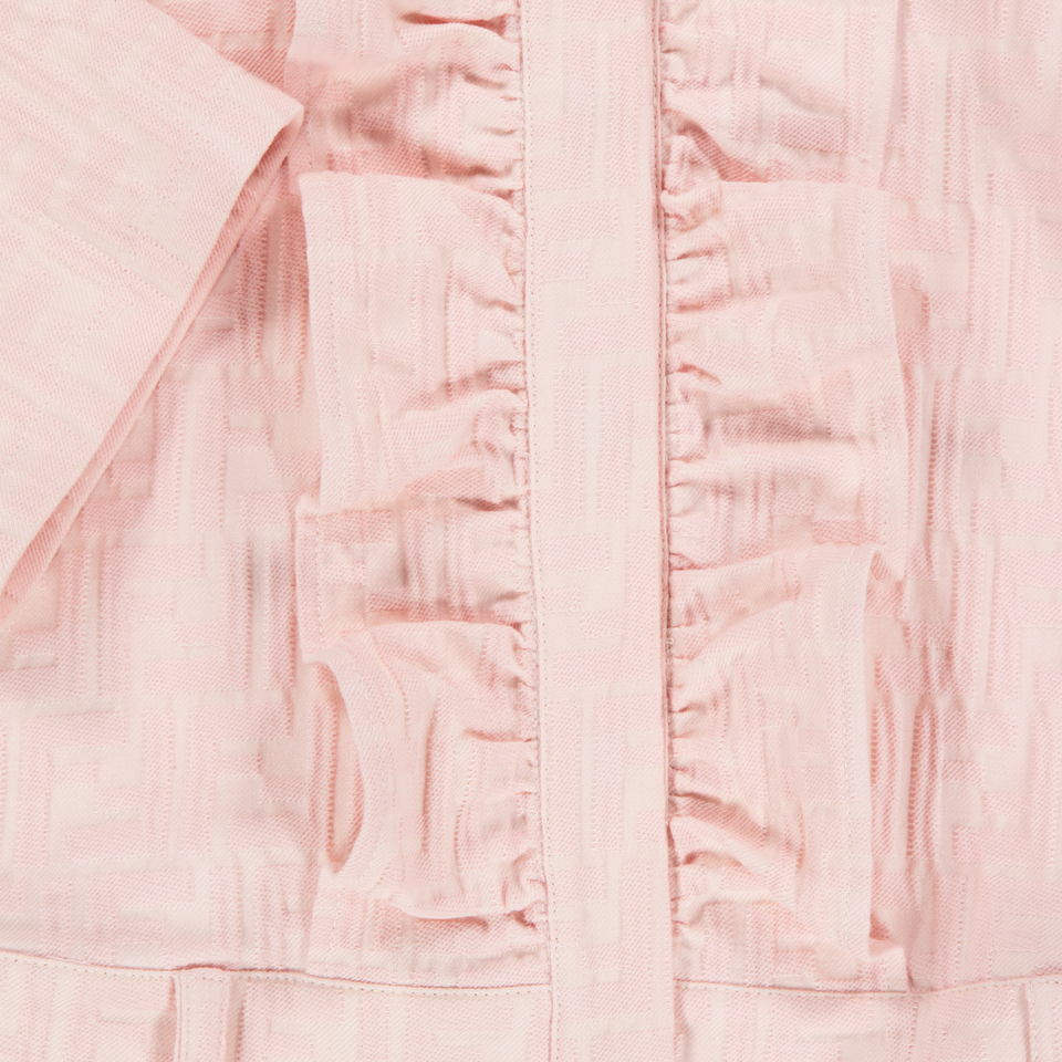 Fendi Bambini Ragazze Vestirsi Rosa Chiaro