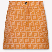 Fendi Bambini Ragazze Gonna dentro Arancione