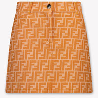 Fendi Kinder Mädchen Rock rein Orange