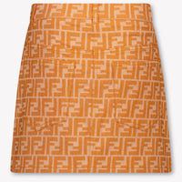 Fendi Kinder Mädchen Rock rein Orange