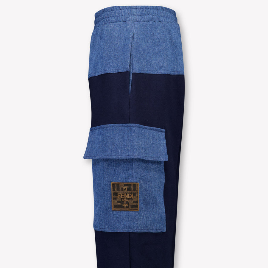 Fendi Bambini Ragazzi Pantaloni dentro Navy
