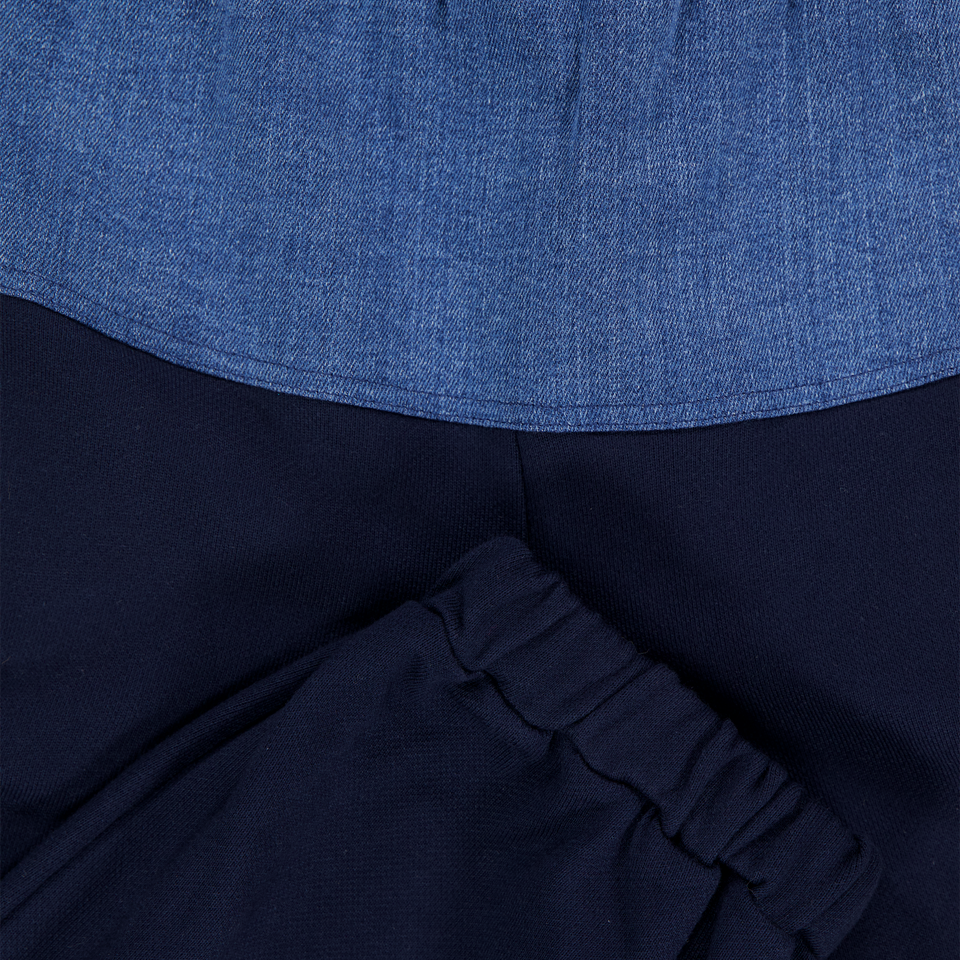 Fendi Kinder Jungen Hose rein Marineblau