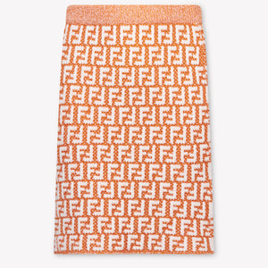Fendi Kinder Mädchen Rock rein Orange