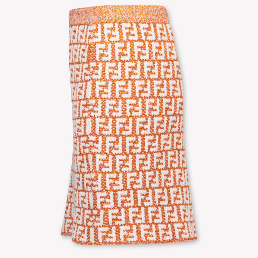 Fendi Kinder Mädchen Rock rein Orange