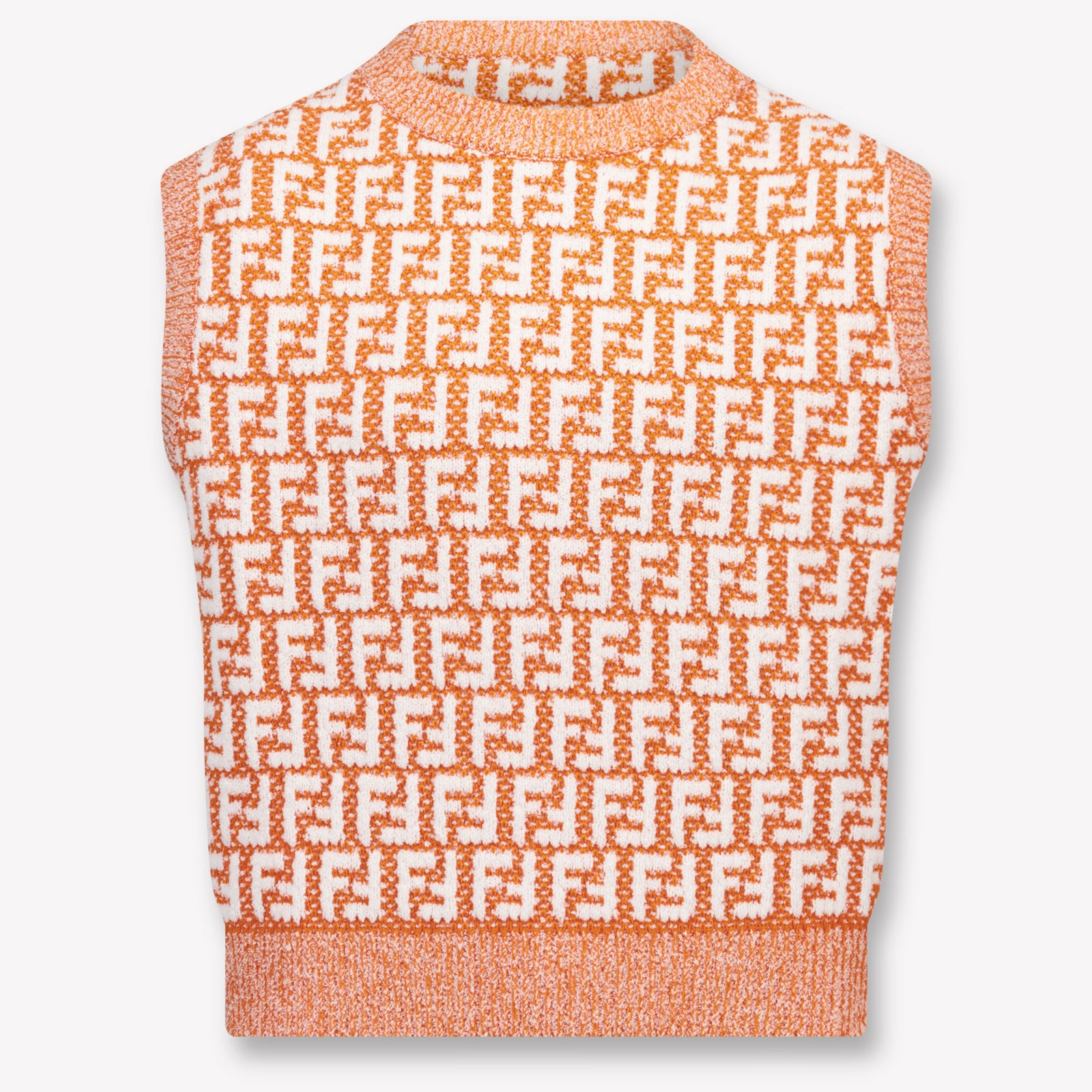 Fendi niños Chicas Camiseta adentro Naranja