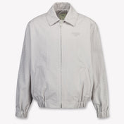 Fendi Enfants Garçons Veste d'été Gris Clair