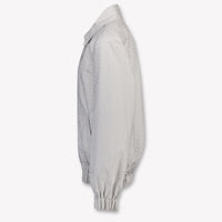 Fendi Kids Boys Summer jacket In Light Gray