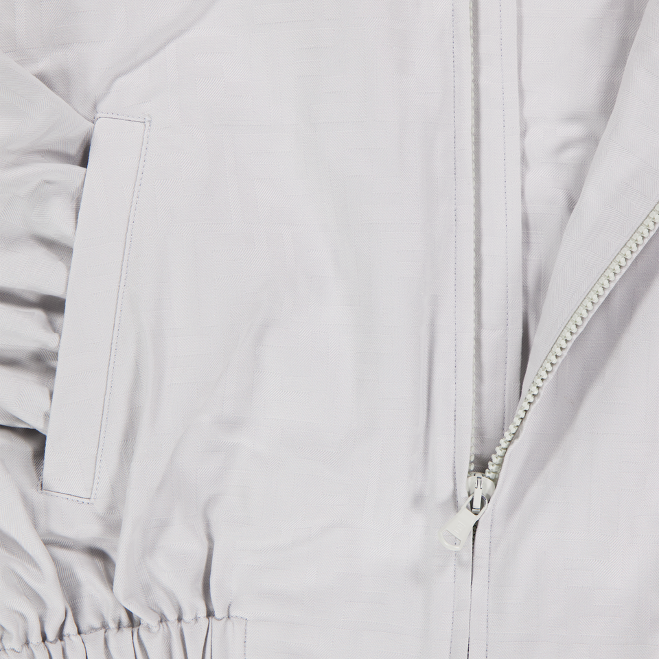 Fendi Enfants Garçons Veste d'été Gris Clair