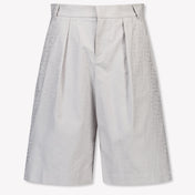 Fendi Enfants Garçons Short dans Gris Clair