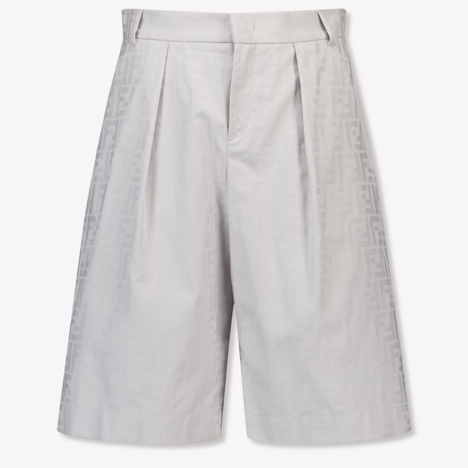 Fendi Enfants Garçons Short dans Gris Clair