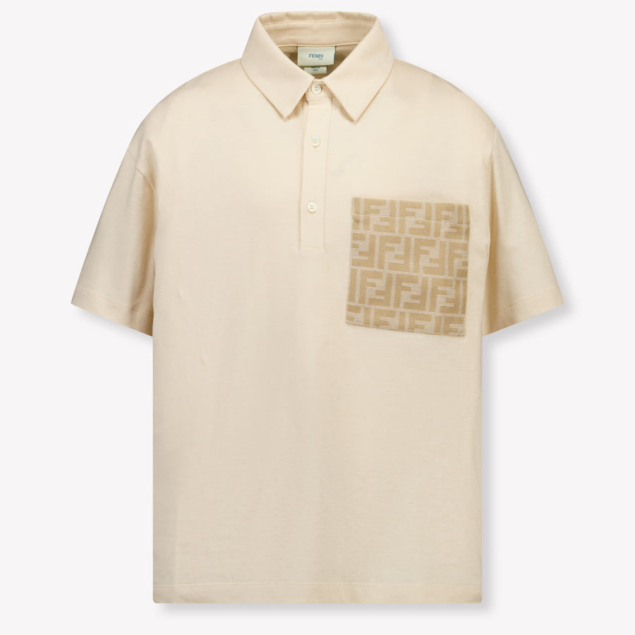 Fendi Jungen Poloshirt in Beige